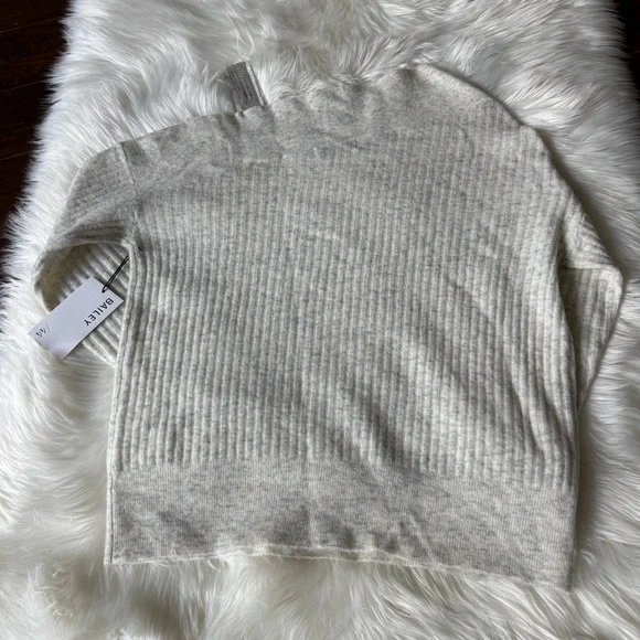 EUC Bailey 44 Kiara One Shoulder Sweater Merino Wool Blend Off Shoulder Small - Picture 11 of 16